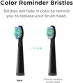 Electric Toothbrush | Black | Includes 8 Heads