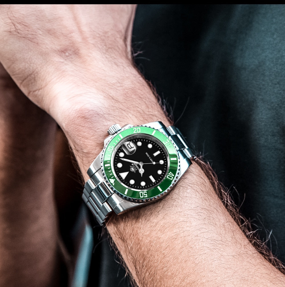 Premium Dive Watch | Waterproof And Shockproof encalife