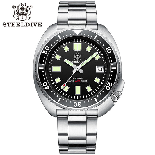 Dive Watch | Scratch-Resistant Sapphire Glass Face encalife