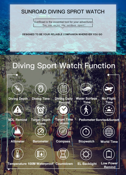 Dive Computer | Safety Depth Alarm Feature