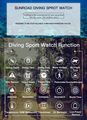 Dive Computer | Safety Depth Alarm Feature encalife