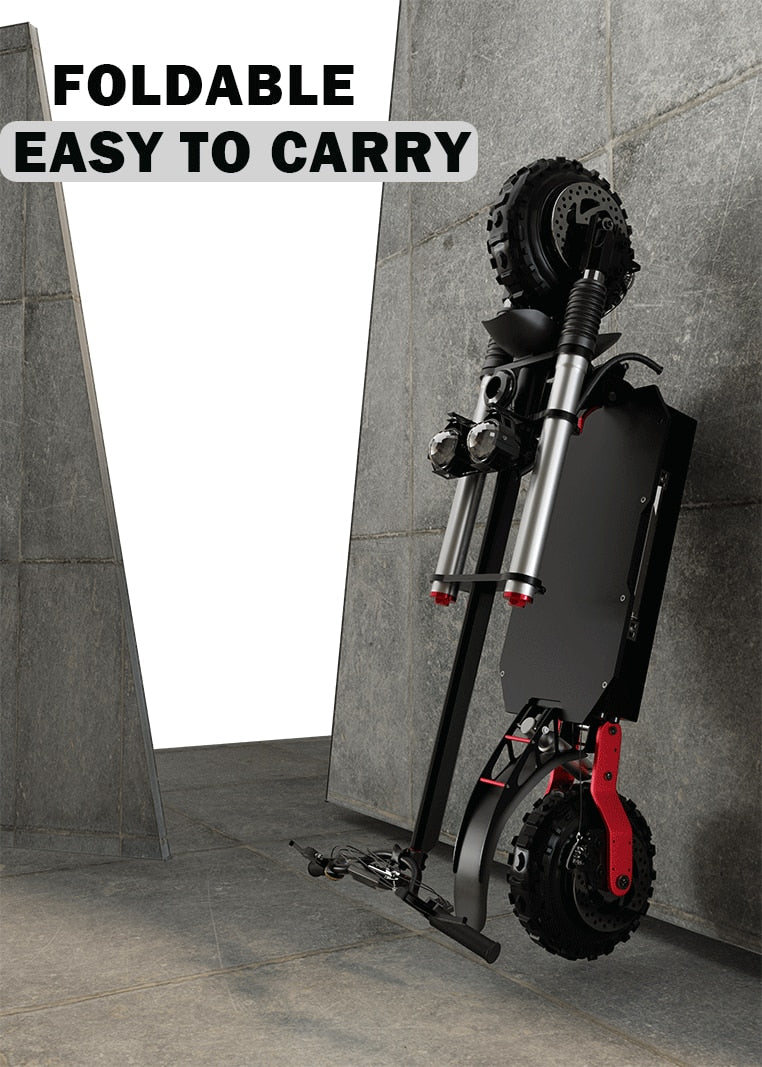 Unbeatable 5,600W Electric Scooter | Foldable Design With Comfortable Seat encalife