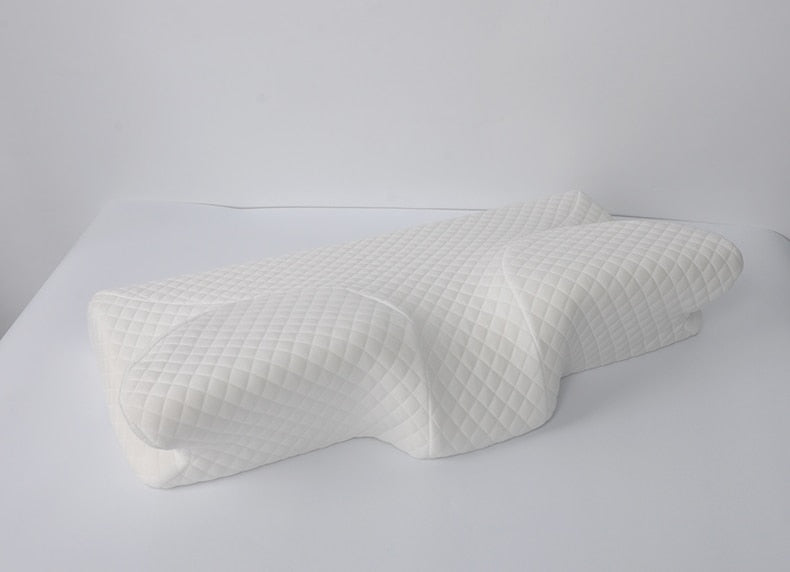Pillow For Neck Pain | Memory Foam Pillow With Central Groove Design encalife