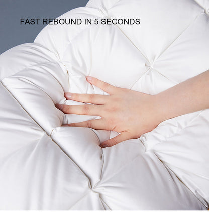 Luxury Goose Down Feather Pillow | 100% Egyptian Cotton Cover encalife