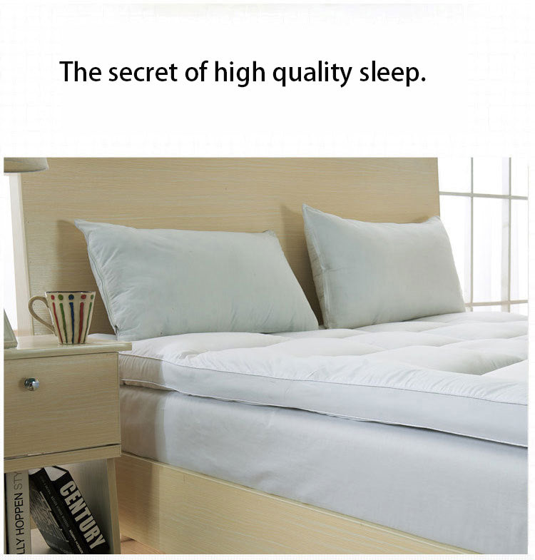 Luxurious Goose Down Feather Mattress Topper | Premium Quality Filling encalife