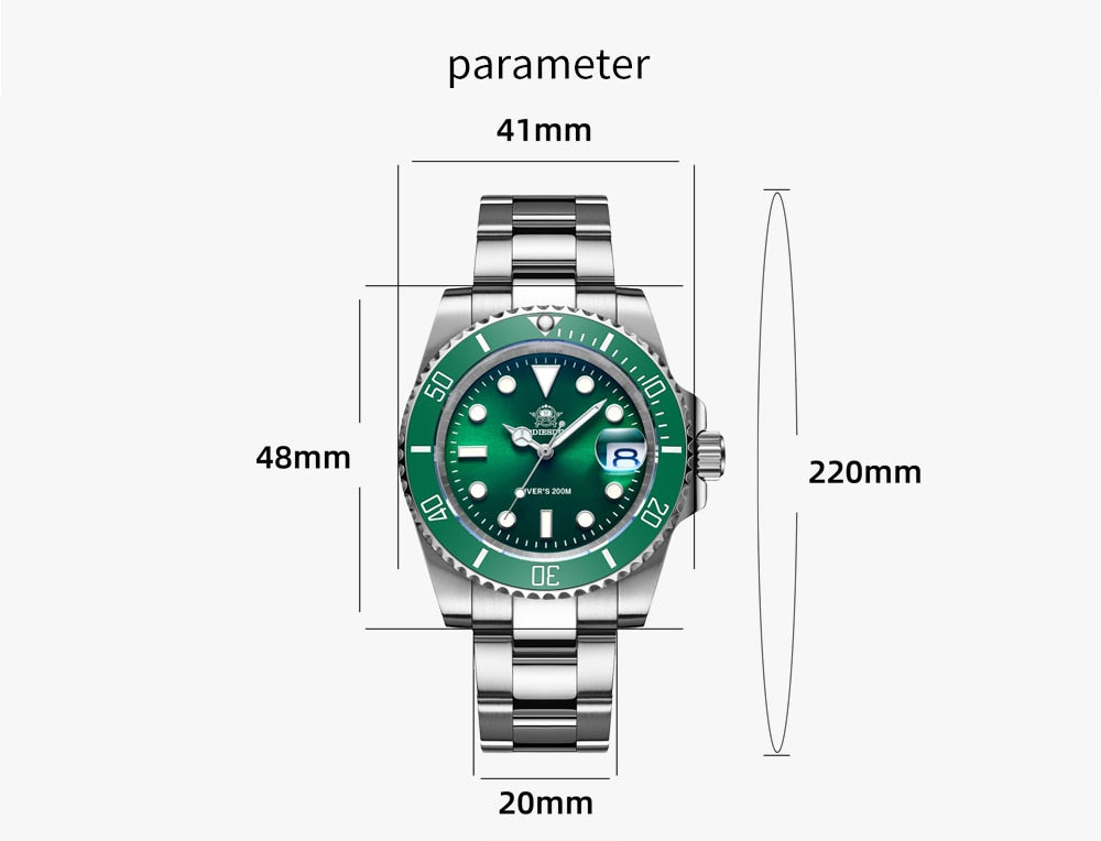 Premium Dive Watch | Waterproof And Shockproof