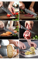 9-Piece Knife Set | Sharp Blades And Comfortable Grip