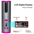 Cordless Curling Iron | USB Rechargeable Hair Curler
