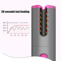 Cordless Curling Iron | USB Rechargeable Hair Curler