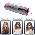 Cordless Curling Iron | USB Rechargeable Hair Curler