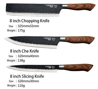 6-Piece High-Performance Knife Set | Precision Forged Blades