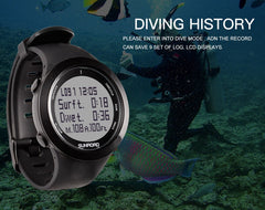 Dive Computer | Safety Depth Alarm Feature encalife