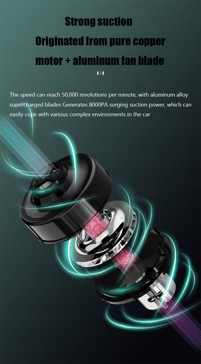 Cordless Vacuum | 8,000pa Super Suction