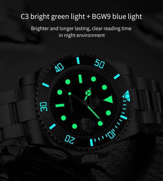 Premium Dive Watch | Waterproof And Shockproof