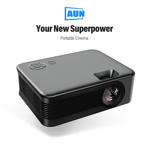 Portable 4K Mini Projector for Bedroom encalife