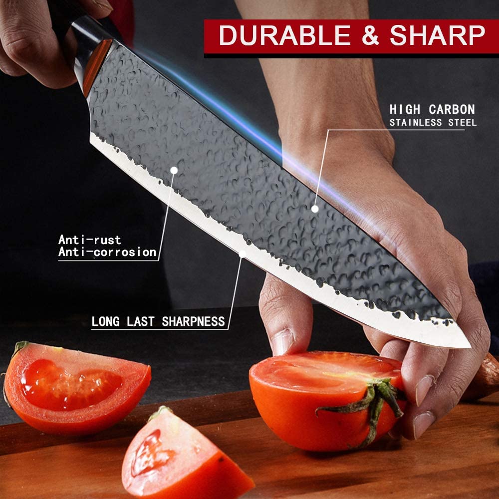 6-Piece High-Performance Knife Set | Precision Forged Blades encalife
