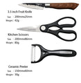 6-Piece High-Performance Knife Set | Precision Forged Blades