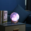 3D Galaxy Moon Night Light Lamp