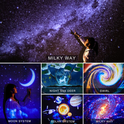 Planetarium Galaxy Projector | 6 In 1 LED Lamp
