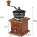 Retro Coffee Grinder | Premium Stainless Steel Material