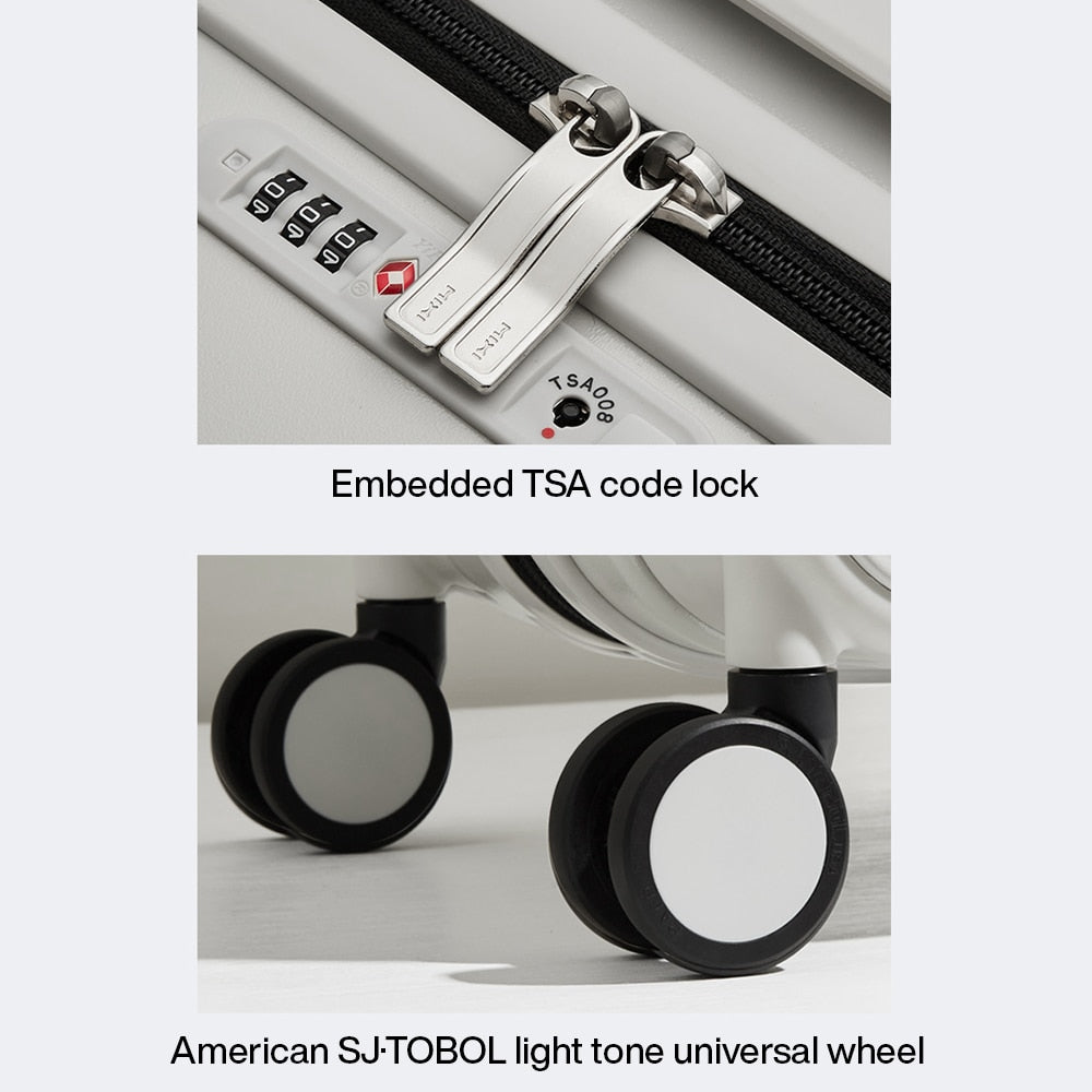 Luxurious Cabin Bag | Stylish Wheeled Travel Bag encalife