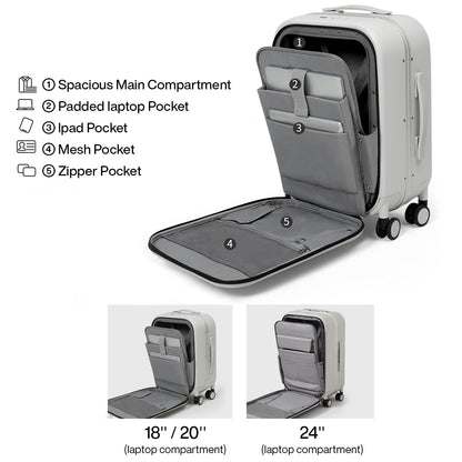 Stylish Luggage | Elegant Carry-On Suitcase