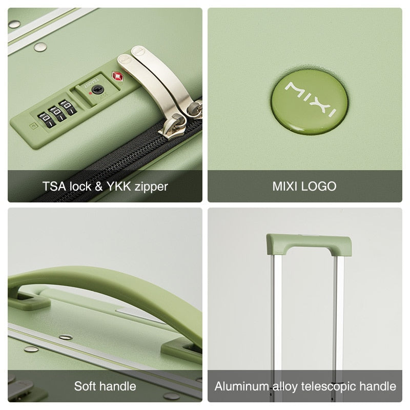 Stylish Luggage | Elegant Carry-On Suitcase encalife
