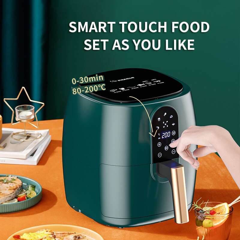Air Fryer | Black | 2.5L Multi-Function Machine encalife