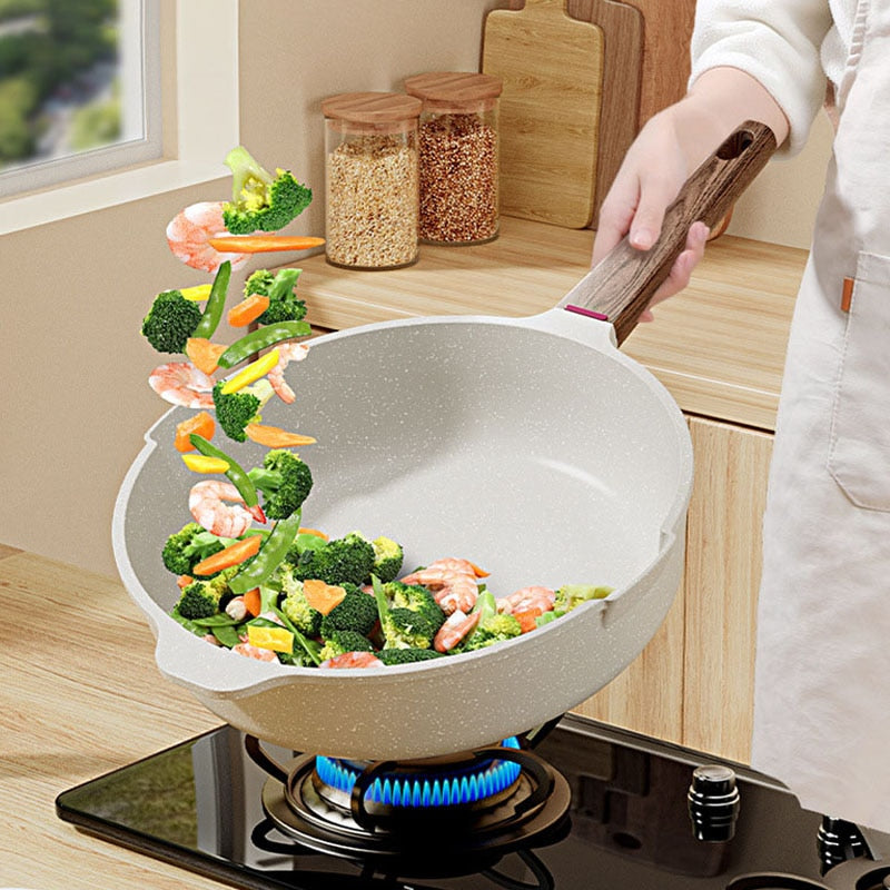 Non-Stick Pan | Smoke-Free Feature encalife