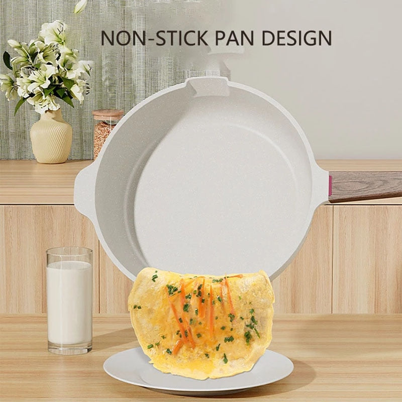 Non-Stick Pan | Smoke-Free Feature encalife