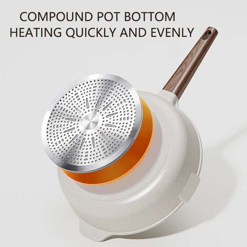 Non-Stick Pan | Smoke-Free Feature encalife