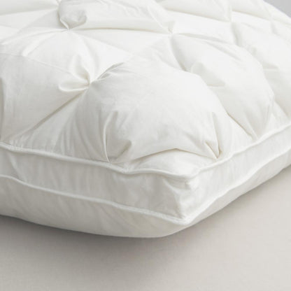 Luxury Goose Down Feather Pillow | 100% Egyptian Cotton Cover encalife