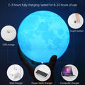 3D Moon Night Light Lamp