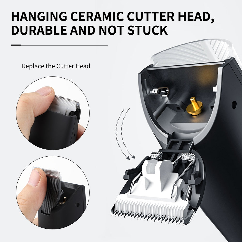 Professional Electric Hair Trimmer | Rechargeable Hair Trimmer encalife