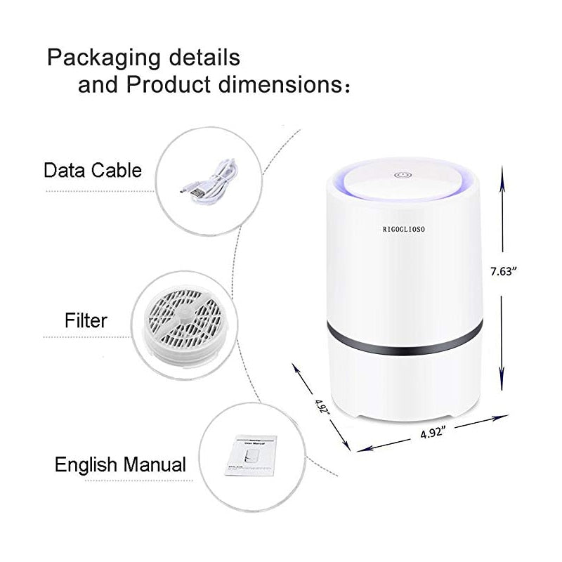 Air Purifier | Portable Ionizer Air Purifier