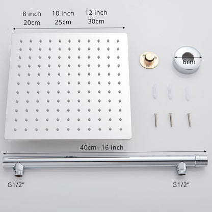 Rainfall Shower Head | Soothing Water Flow