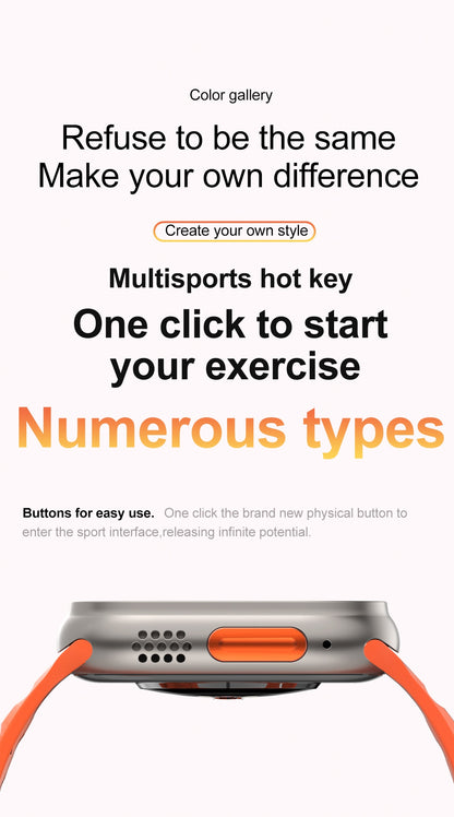Ultra Smart Watch | Smart Phone Compatible Fitness Tracker