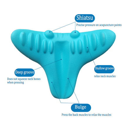 Pillow For Neck Pain | V-Shaped Curvature Design