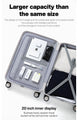 Carry-On Luggage | 360-Degree Spinner Wheels Suitcase
