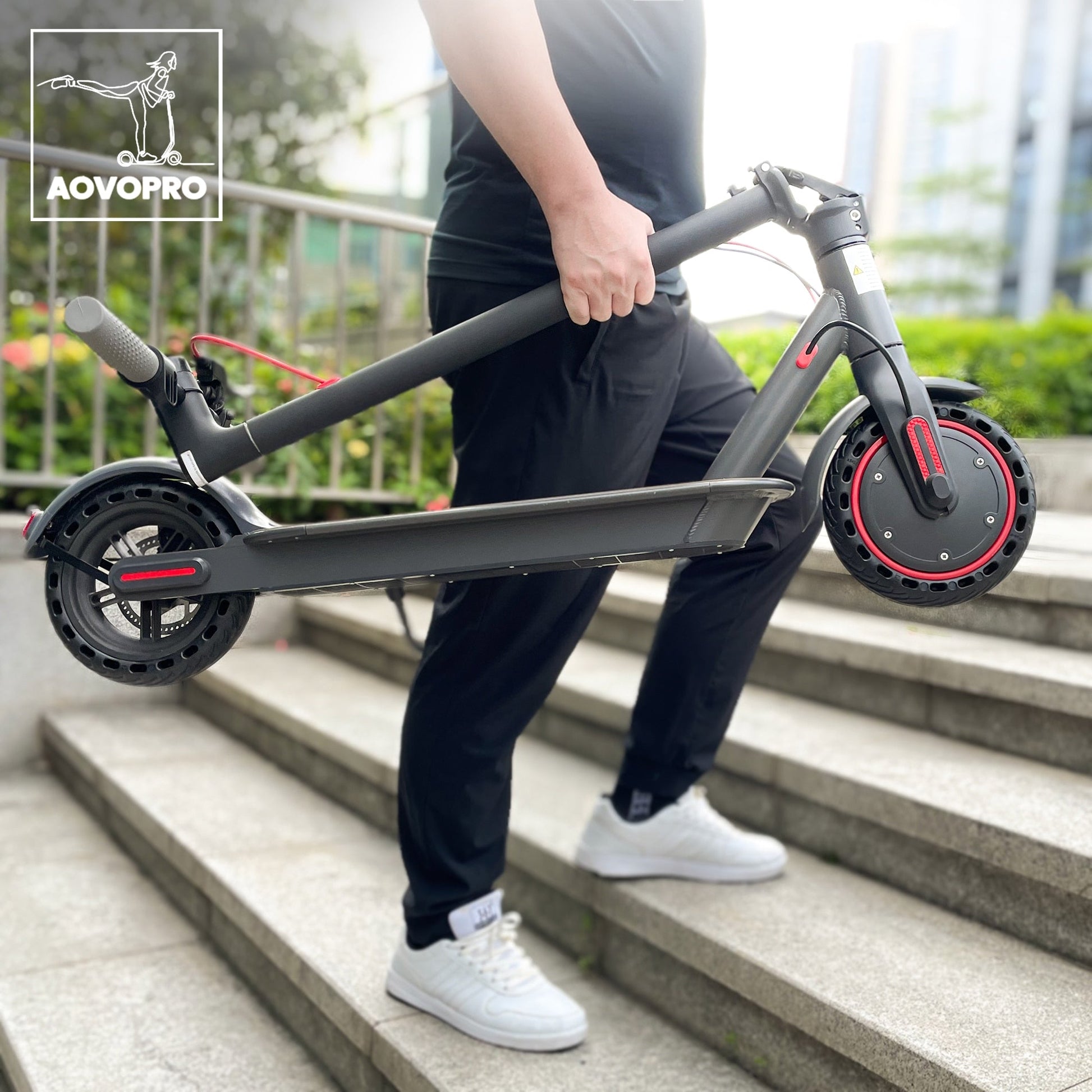 Powerful 350W Electric Scooter | Anti-Skid Technology encalife