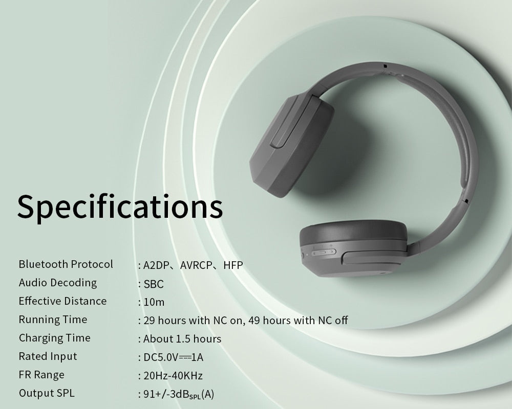 Bluetooth Headphones – Premium Sound | Encalife 