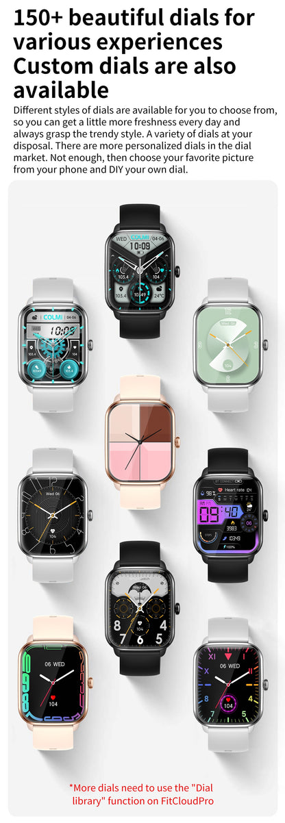 Pro Smart Watch | Bluetooth Compatible Fitness Tracker