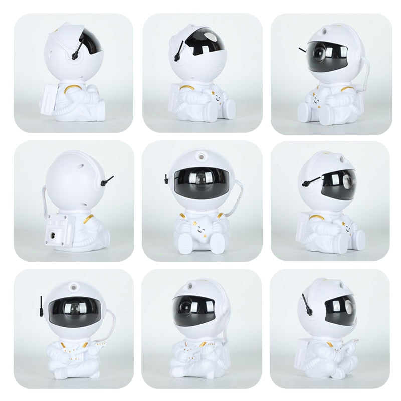 Astronaut Galaxy Star Projector | LED Light Nebula Lamp
