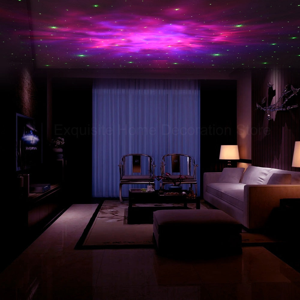 Astronaut Galaxy Star Projector | LED Light Nebula Lamp