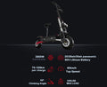 Unbeatable 5,600W Electric Scooter | Foldable Design With Comfortable Seat