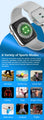 Smart Watch | Wireless Charging Fitness Tracker With 6 Straps