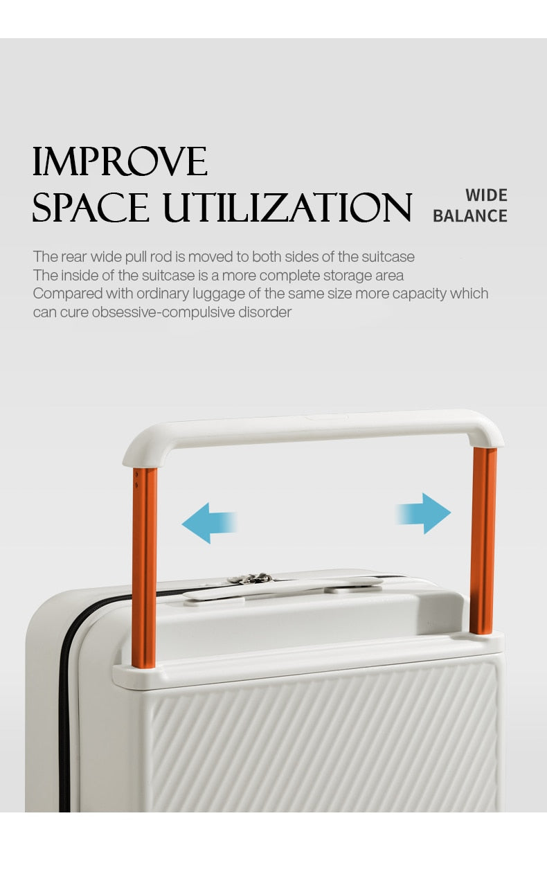 Luxurious Cabin Bag | Stylish Wheeled Travel Bag encalife