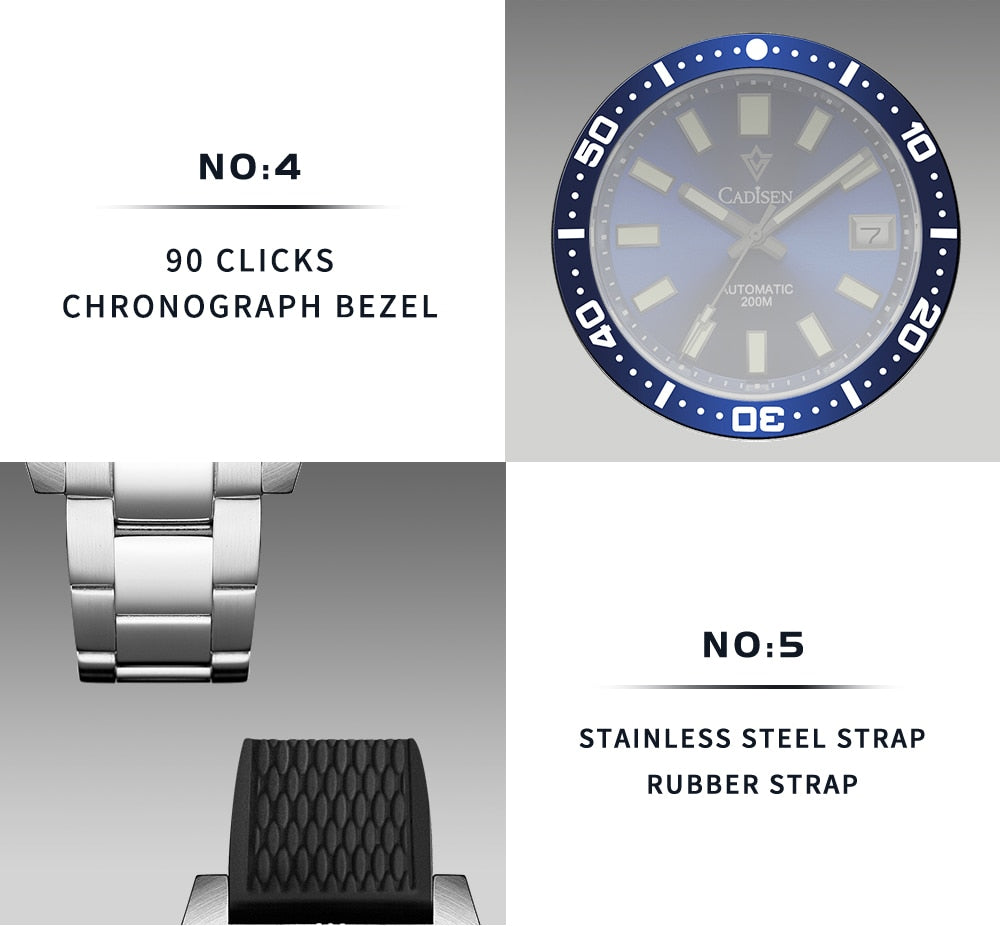 Dive Watch | Water-Resistant Design encalife