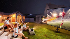 Cinematic Home Projector: Unmatched 4K Visuals encalife