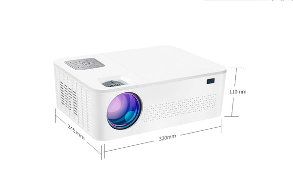 4K Home Projector | 10,000 Lumens | 60 - 450 Inch Clear Projection encalife